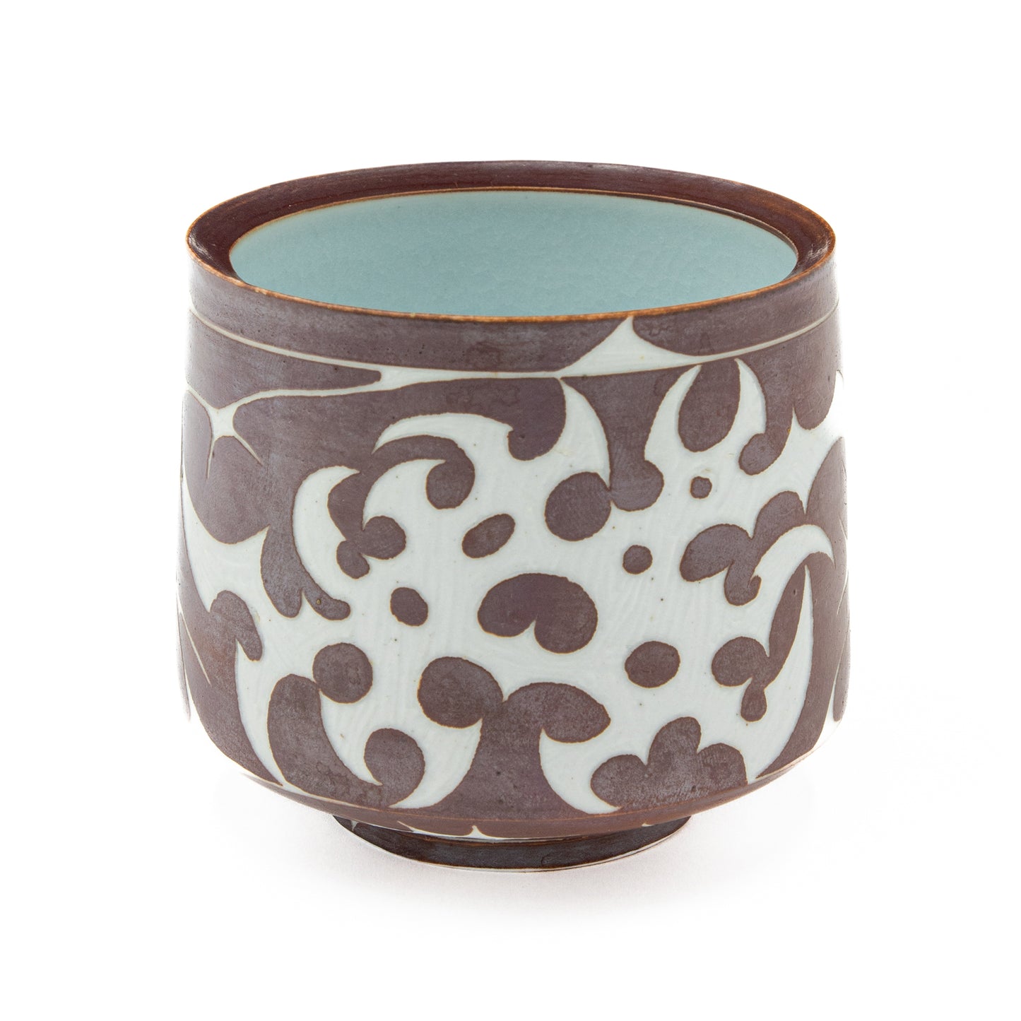 Small Ovals Sgraffito Cup