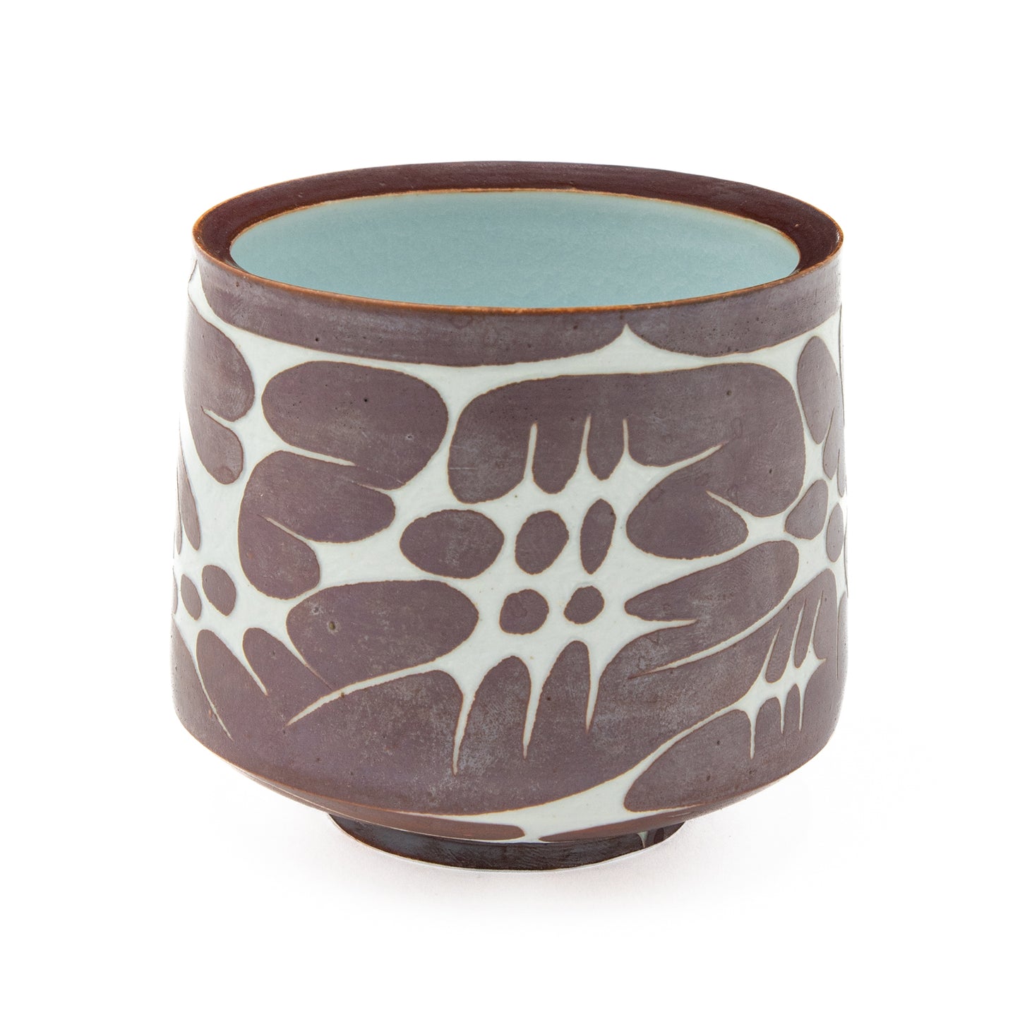 Small Ovals Sgraffito Cup