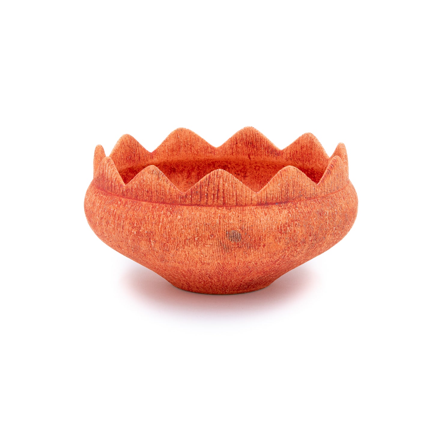 Small Zig Zag Bowl (Orange)