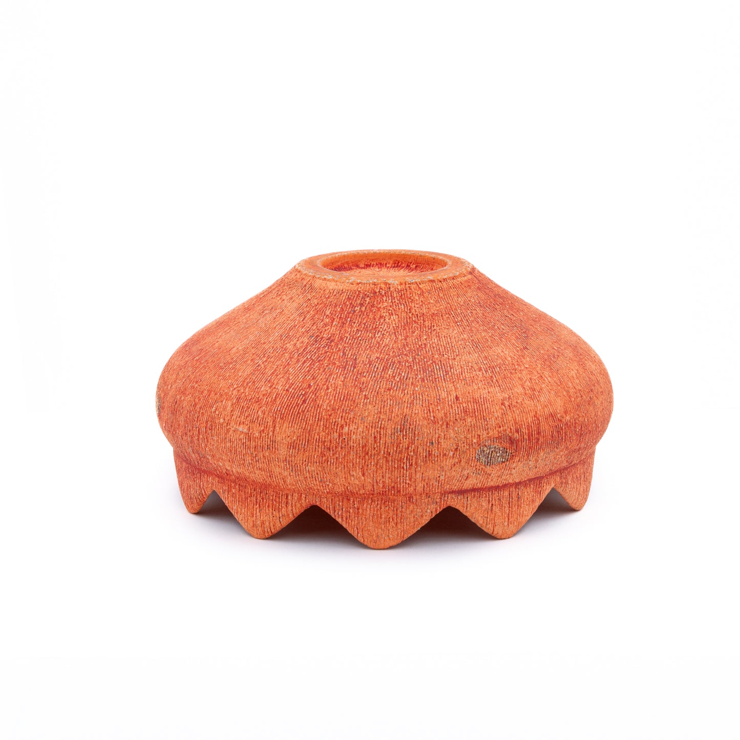 Small Zig Zag Bowl (Orange)