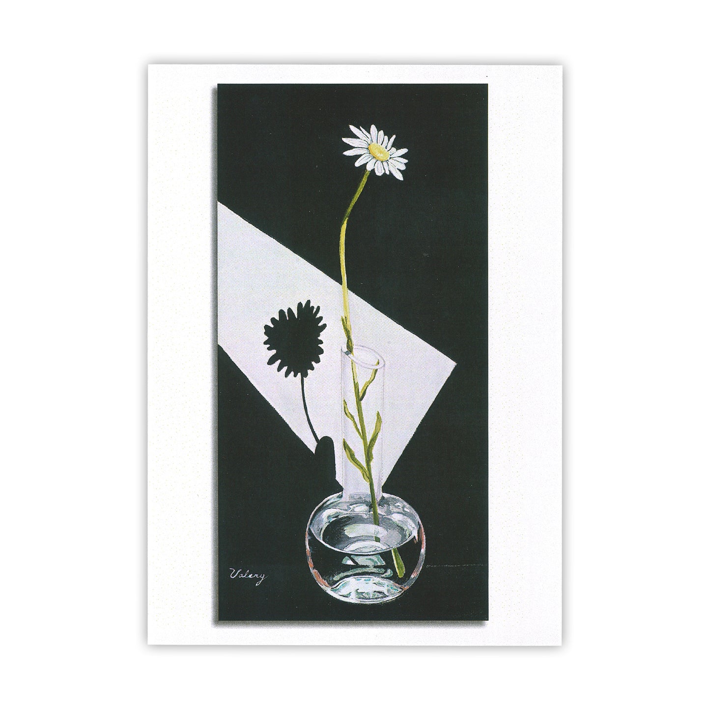 Solitary Flower Card