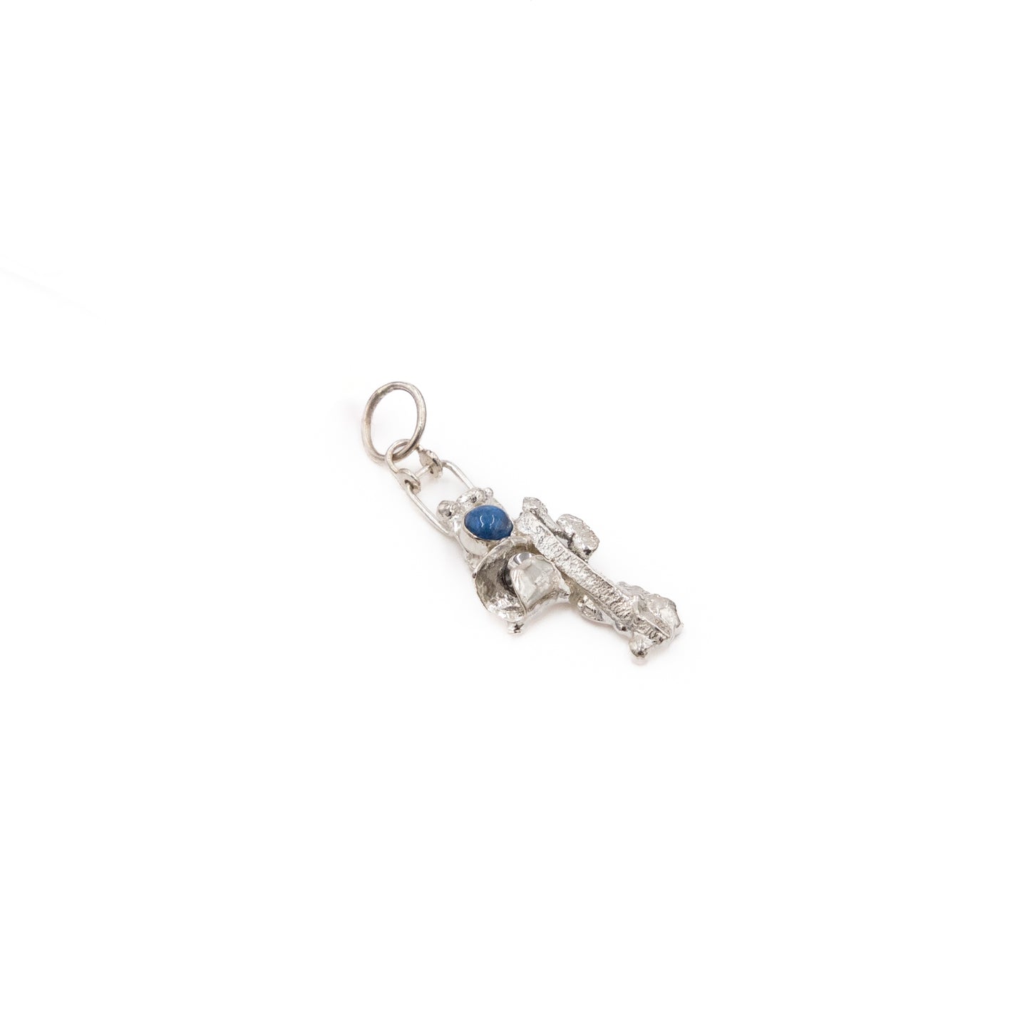 Sterling Silver Lapis Pendant