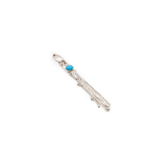 Sterling Silver Turquoise Pendant