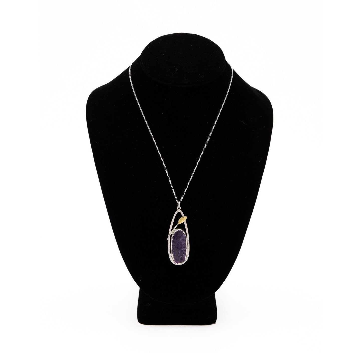 TDL NF Amethyst Pendant Necklace