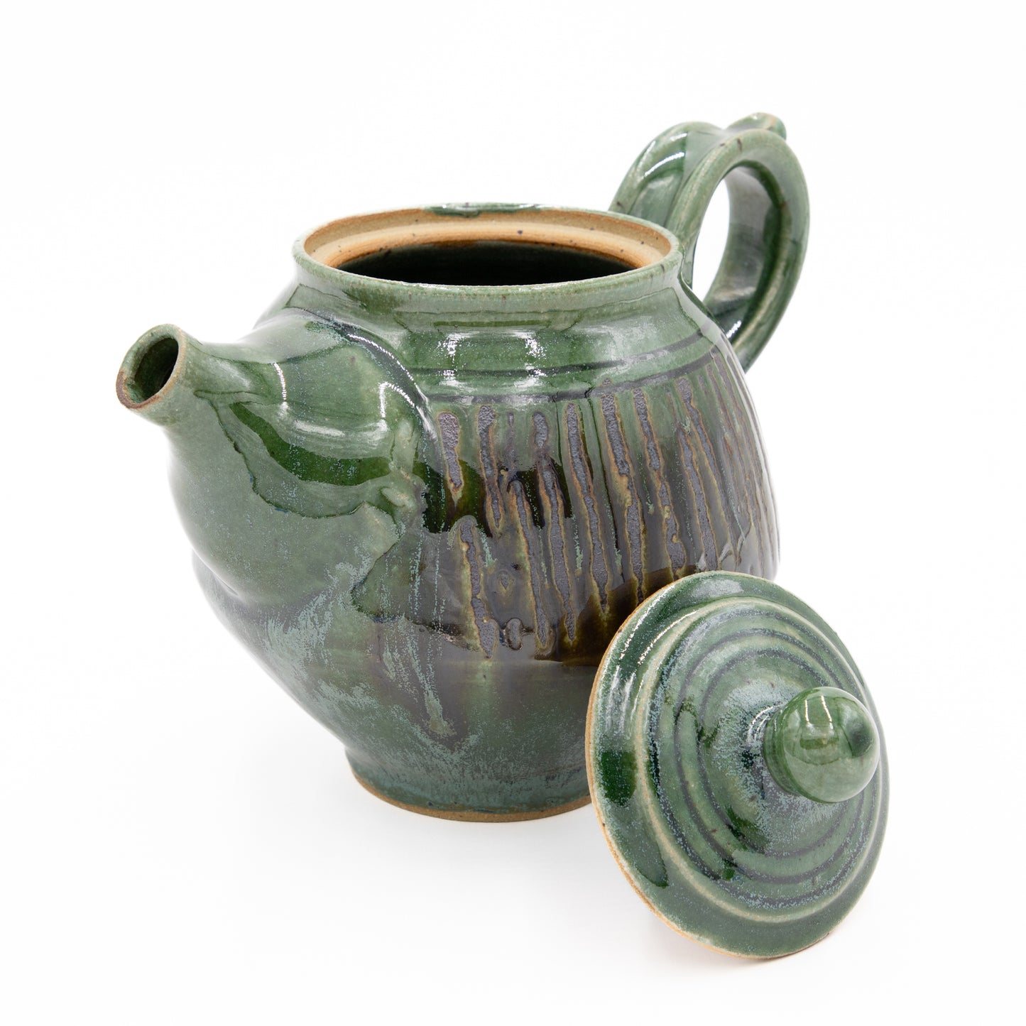Teapot, Green Rust