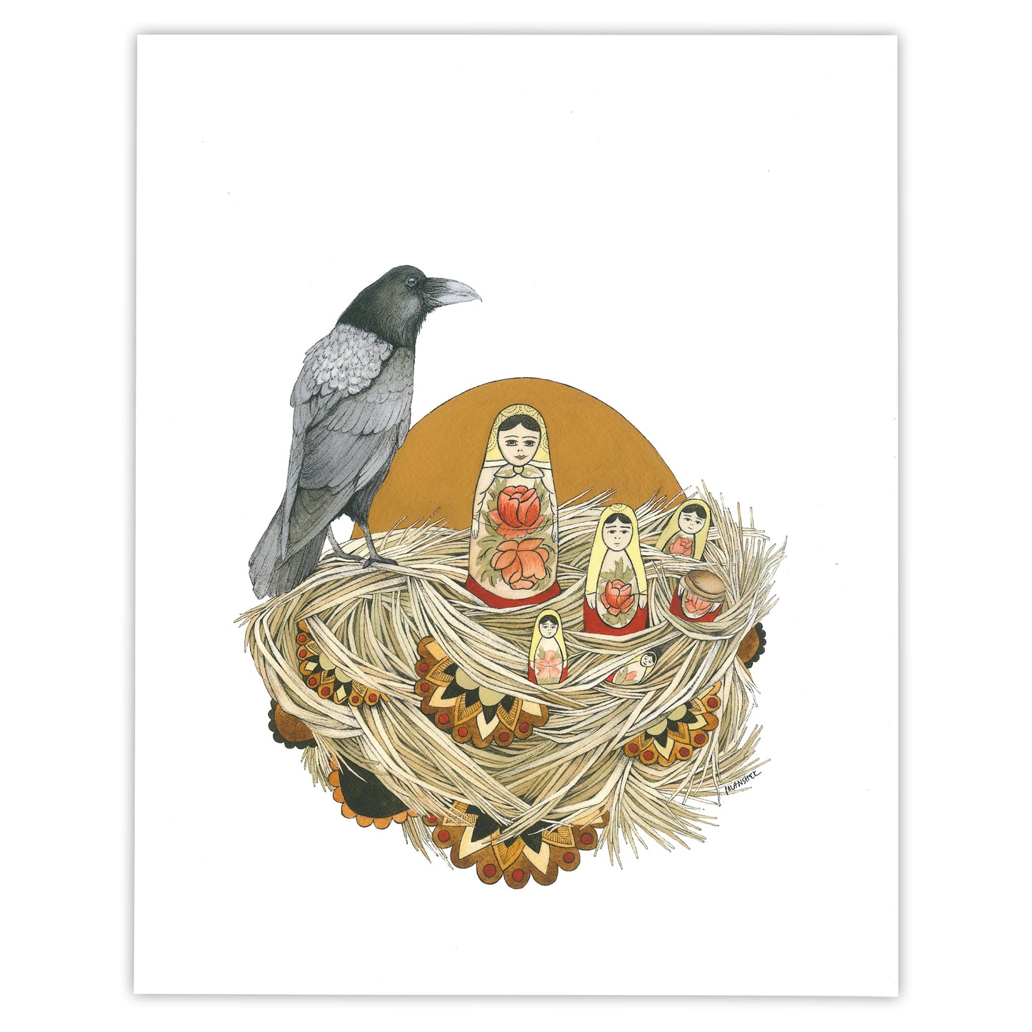 Collector: The Nesting Dolls Print