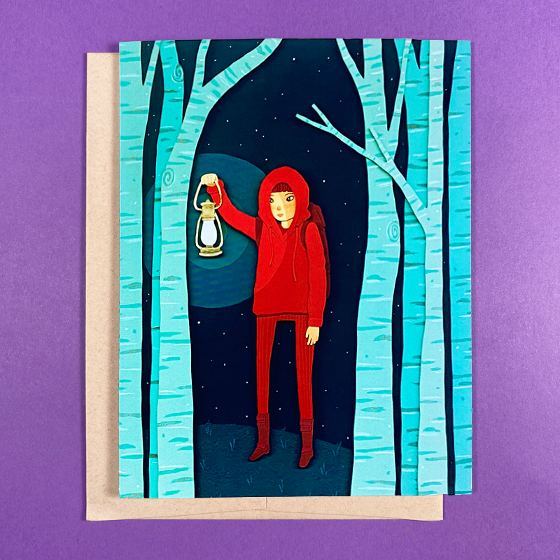 Into The Woods Card