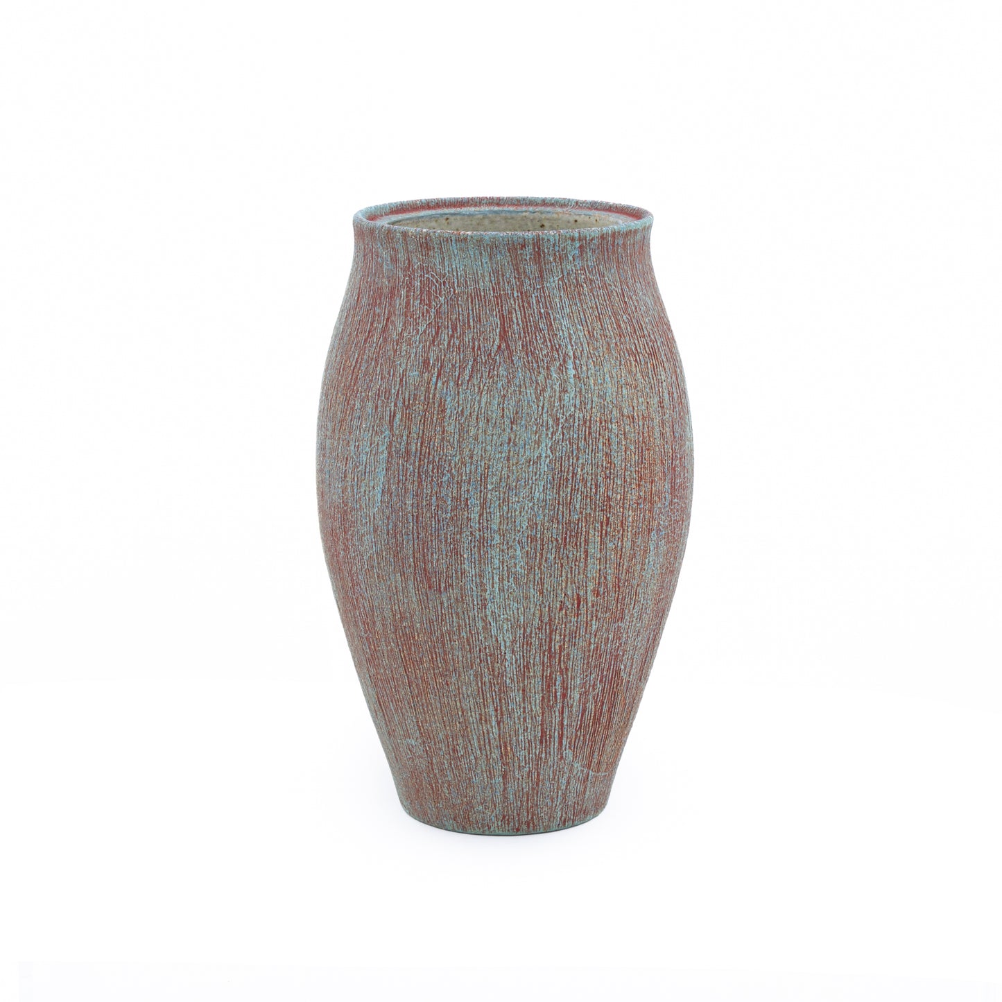 Zig Zag Lidded Vase