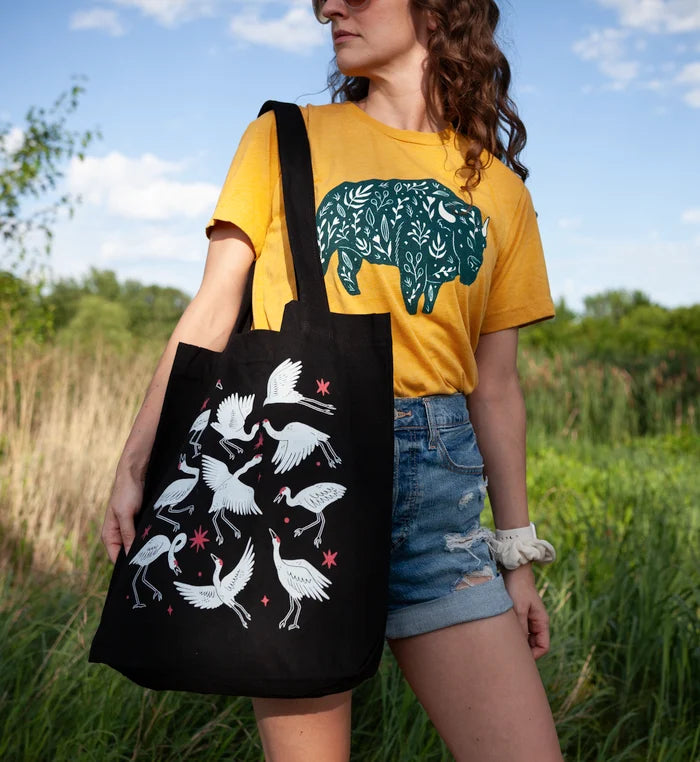 Sandhill Crane Tote Bag