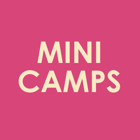 Camp Creativity - MINI CAMP - July 6th & 7th