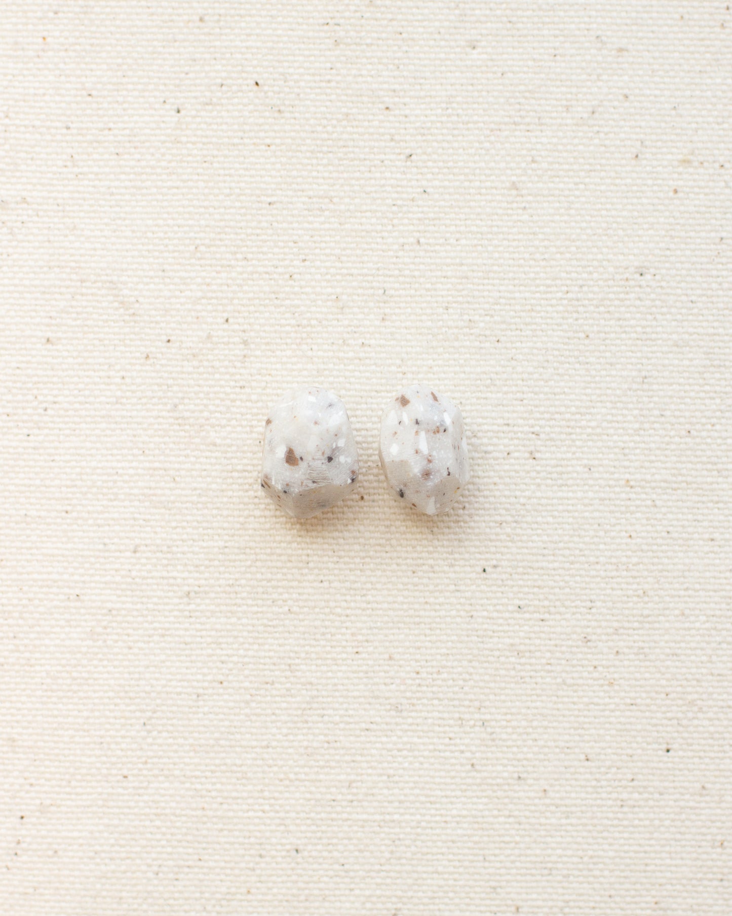 Light Gray Stone Earrings