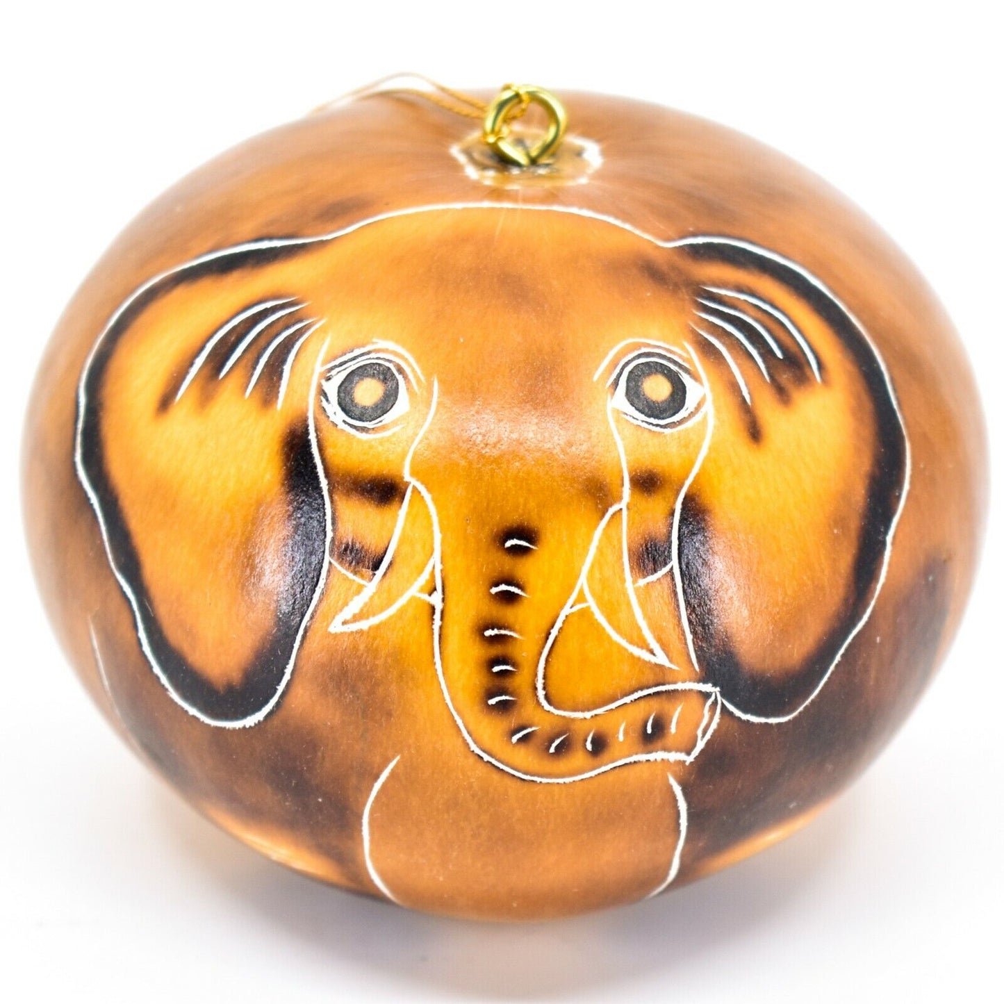 Wild Zoo Gourd Ornament