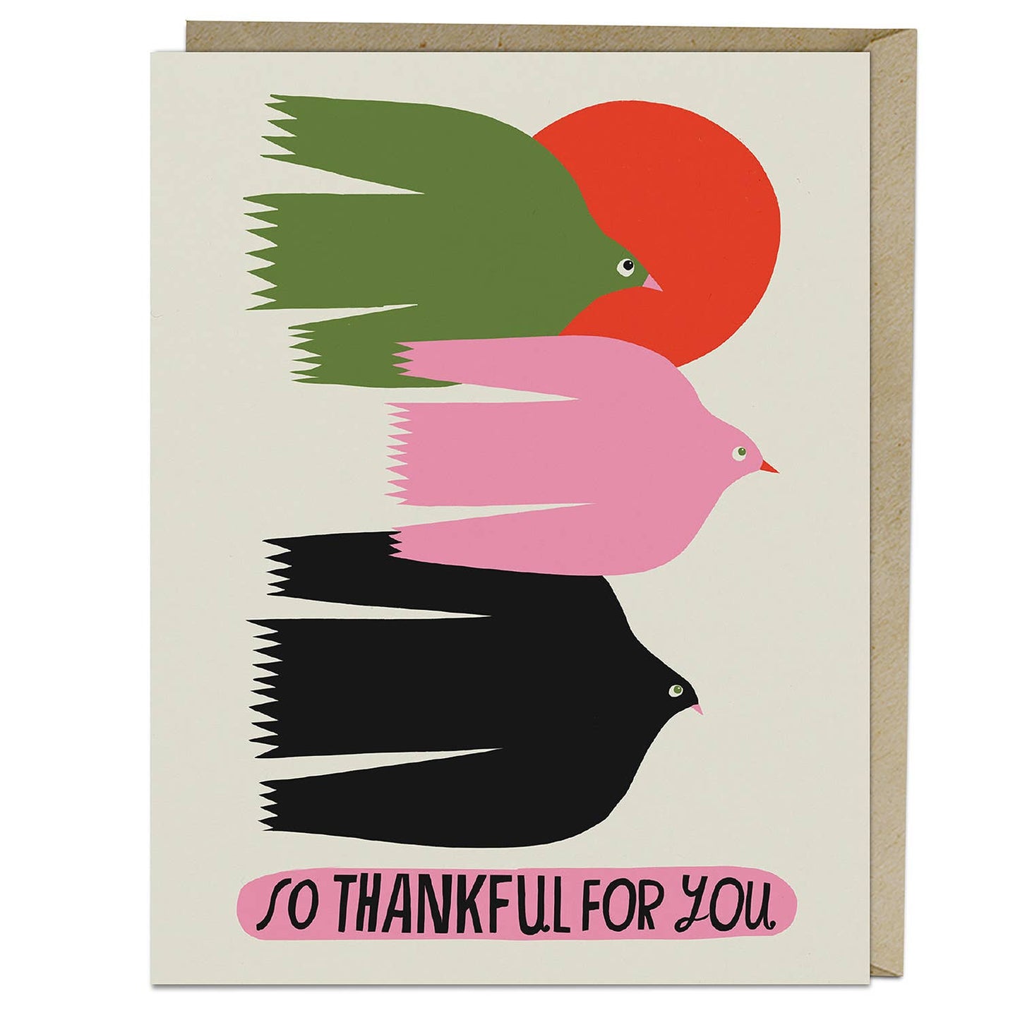 Em & Friends - Lisa Congdon So Thankful Card