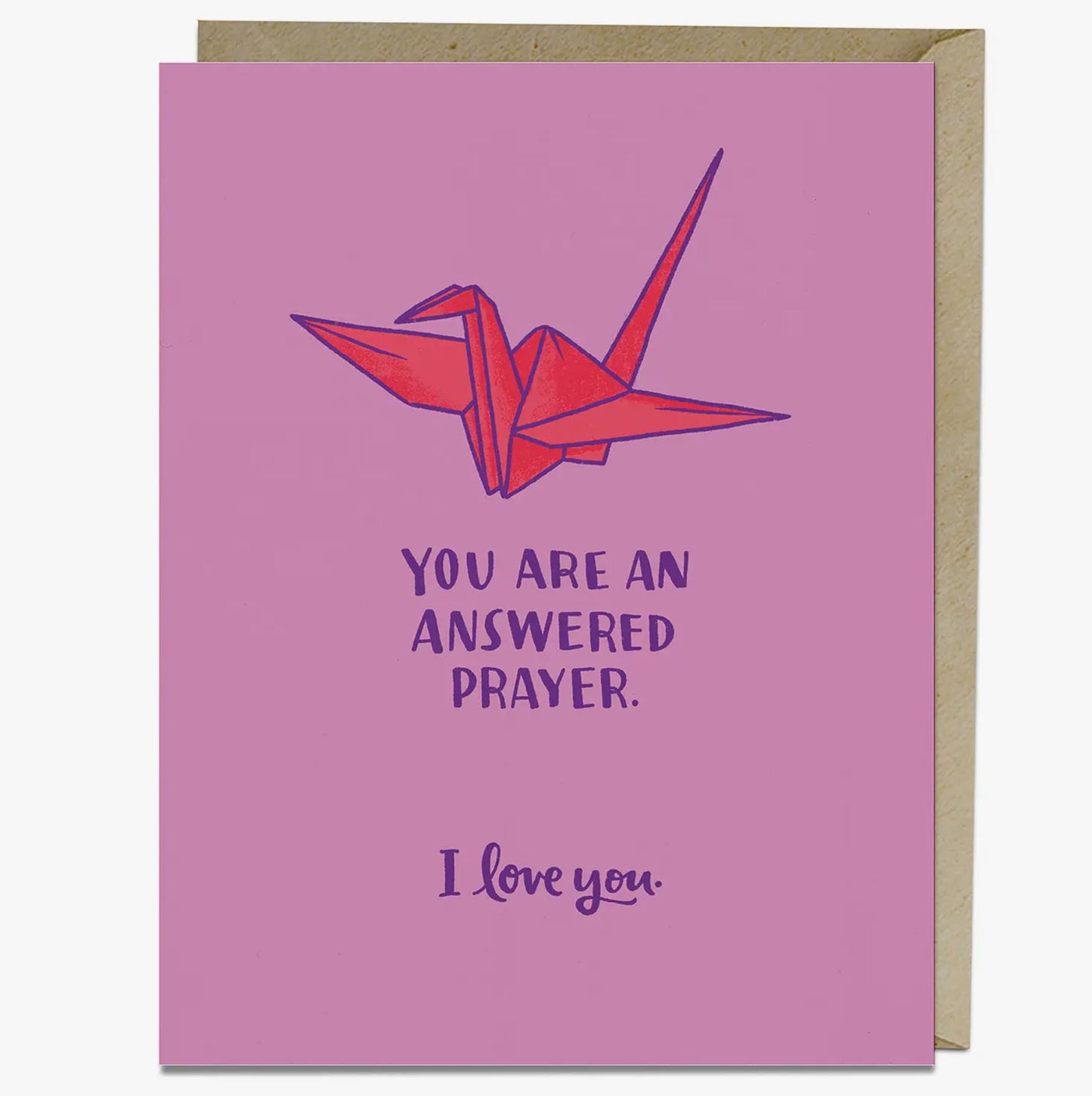 Answered Prayer Love Card