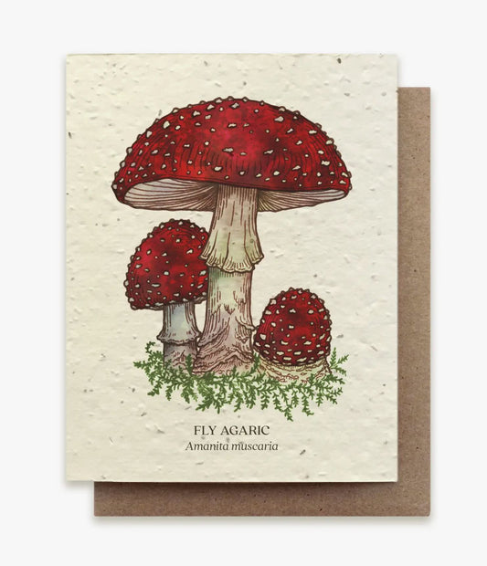 Mushroom Plantable Card