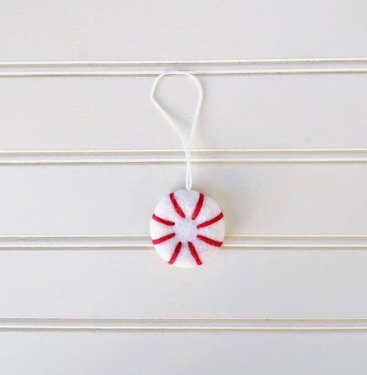 Peppermint Freshener Ornament