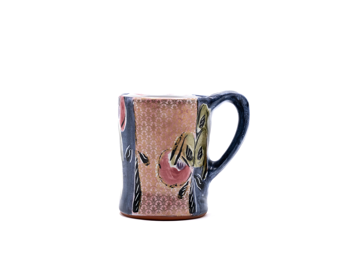 Mug Purple Handle