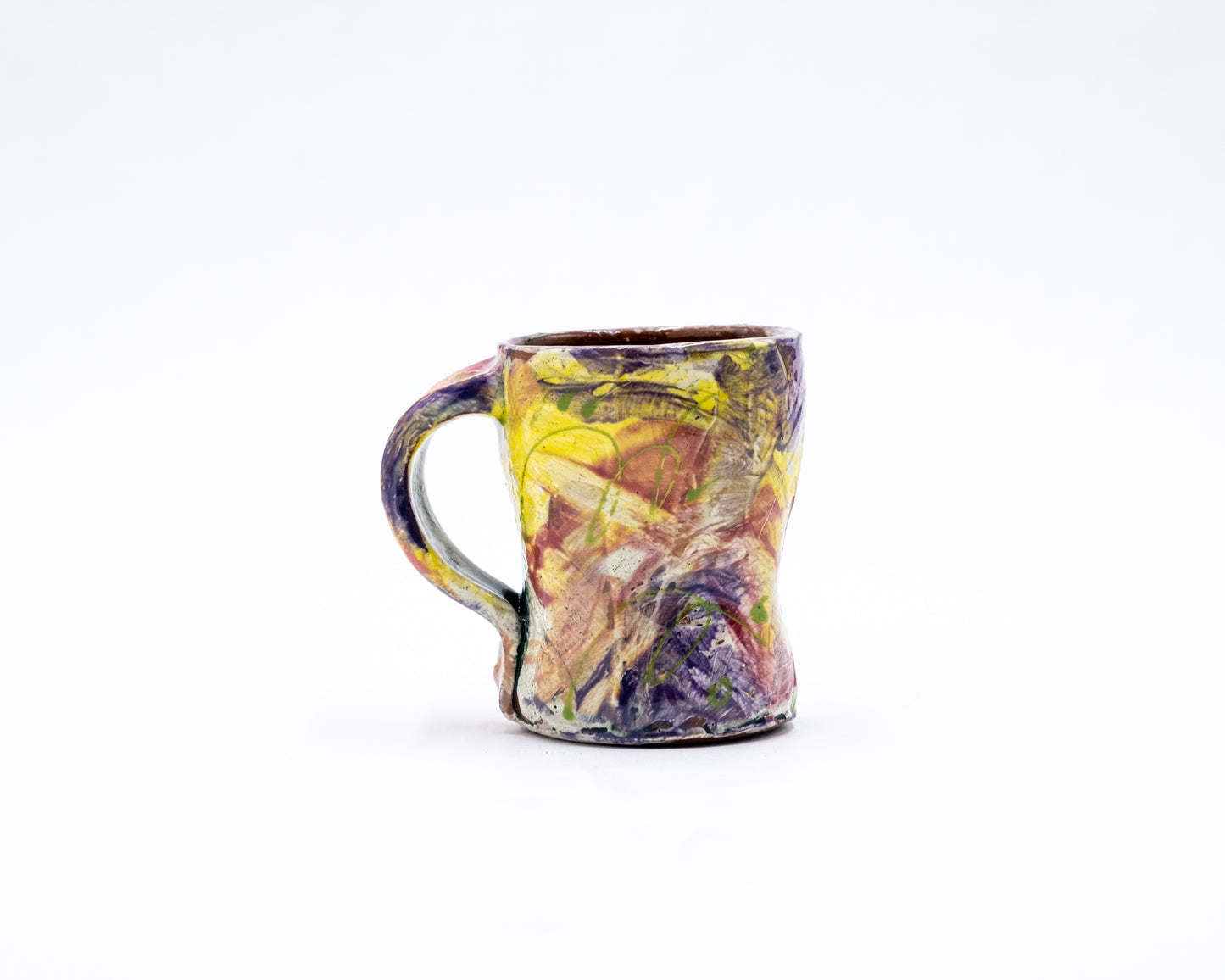 CMYK Series: Yellow & Purple Mug