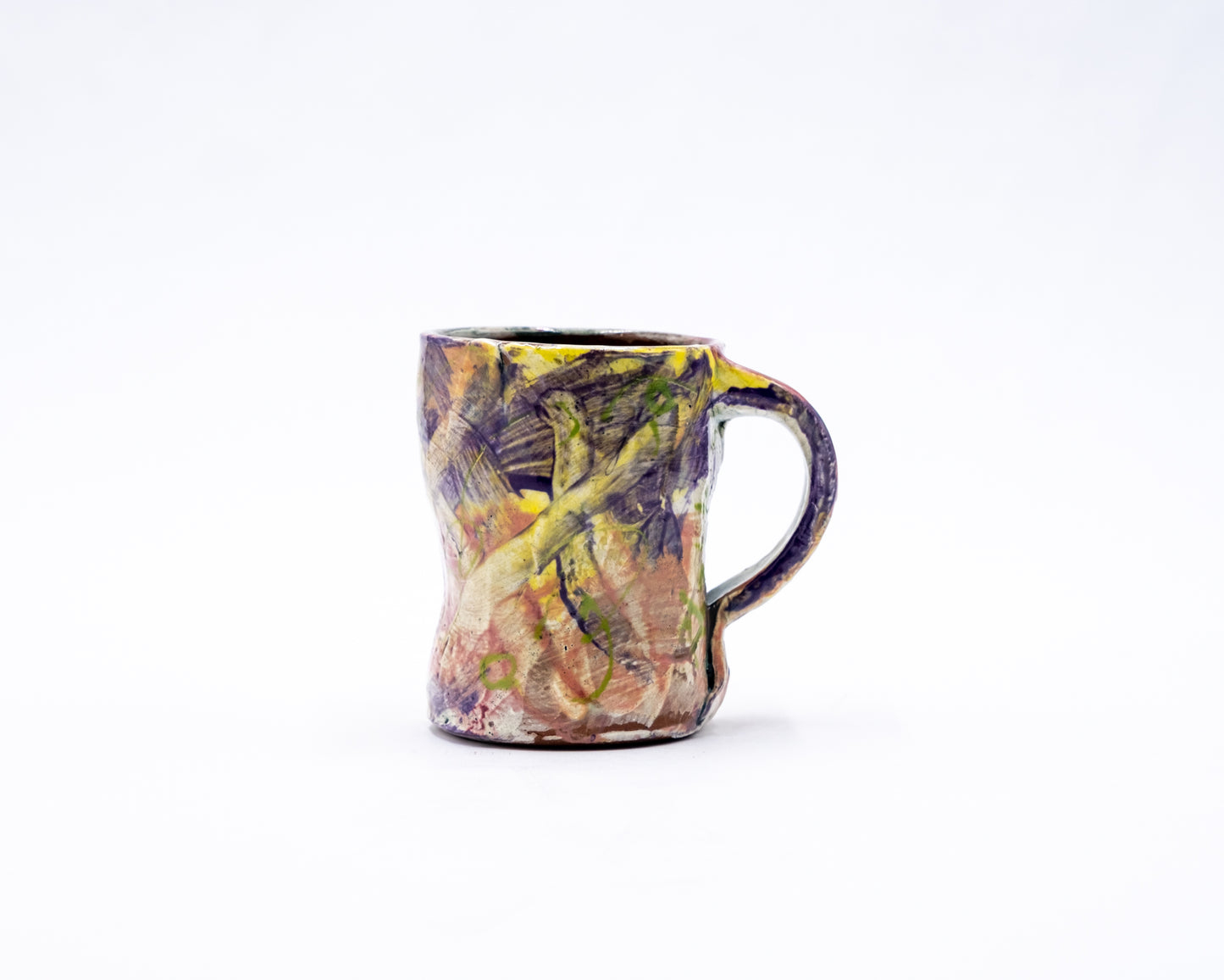 CMYK Series: Yellow & Purple Mug