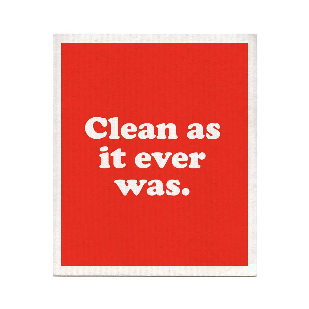 Clean As It Ever Was Dishcloth