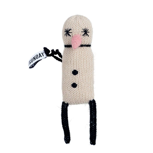 Rose Snowpop Knitted Doll